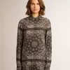 Pyjamahemd in Anthrazitgrau mit Paisley-Print Pyjamahemd in Anthrazitgrau mit Paisley-Print