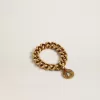 Ring in Antikgoldfarbe mit flexiblen Gliedern Ring in Antikgoldfarbe mit flexiblen Gliedern
