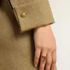 Ring in Antikgoldfarbe mit flexiblen Gliedern Ring in Antikgoldfarbe mit flexiblen Gliedern