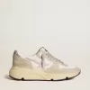 Running Sole LTD aus Mesh mit Lederstern und glitzernder Fersenlasche