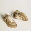 Running Sole LTD aus Nylon und Nubukleder mit Lederstern und Fersenlasche