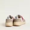 Running Sole LTD aus rosa Nylon mit weißem Lederstern