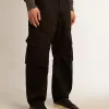 Schwarze Cargohose
