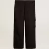 Schwarze Cargohose