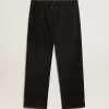 Schwarze Chinos aus Baumwolle für Herren