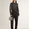 Schwarze Damenjeans