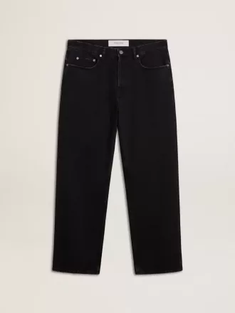 Schwarze One-Wash-Jeans für Herren