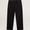 Schwarze One-Wash-Jeans für Herren
