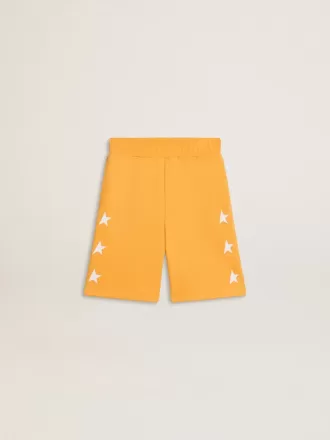 Senfgelbe Shorts für Jungen