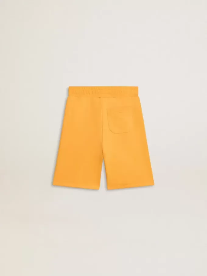 Senfgelbe Shorts für Jungen