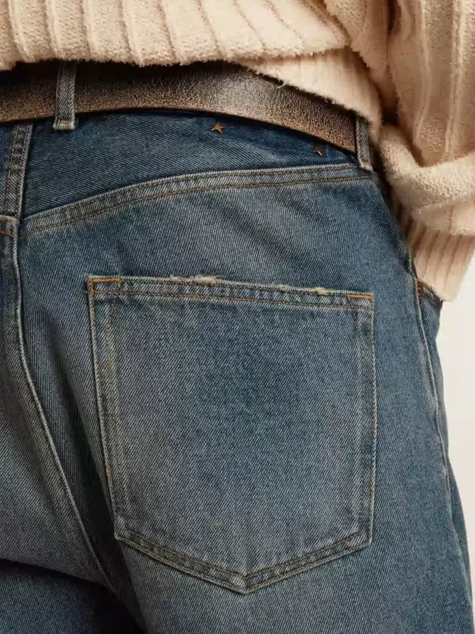 Slim Fit Jeans für Herren mit mittlerer Waschung