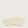 Herren-Slip-Ons „Space-Star Slide” aus weißem Leder