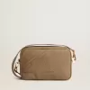 Star Bag aus salbeigrünem Leder mit ton-in-ton Stern