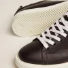 Starter Sneakers aus komplett schwarzem Leder Starter Sneakers aus komplett schwarzem Leder