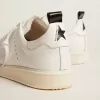 Starter Sneakers aus komplett weißem Leder