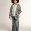 Stretchjeans für Jungen in blauem Denim