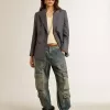 Super-Star für Damen aus hellrosa Wildleder mit Wildlederstern und platinfarbenem Fersenriemen Super-Star für Damen aus hellrosa Wildleder mit Wildlederstern und platinfarbenem Fersenriemen