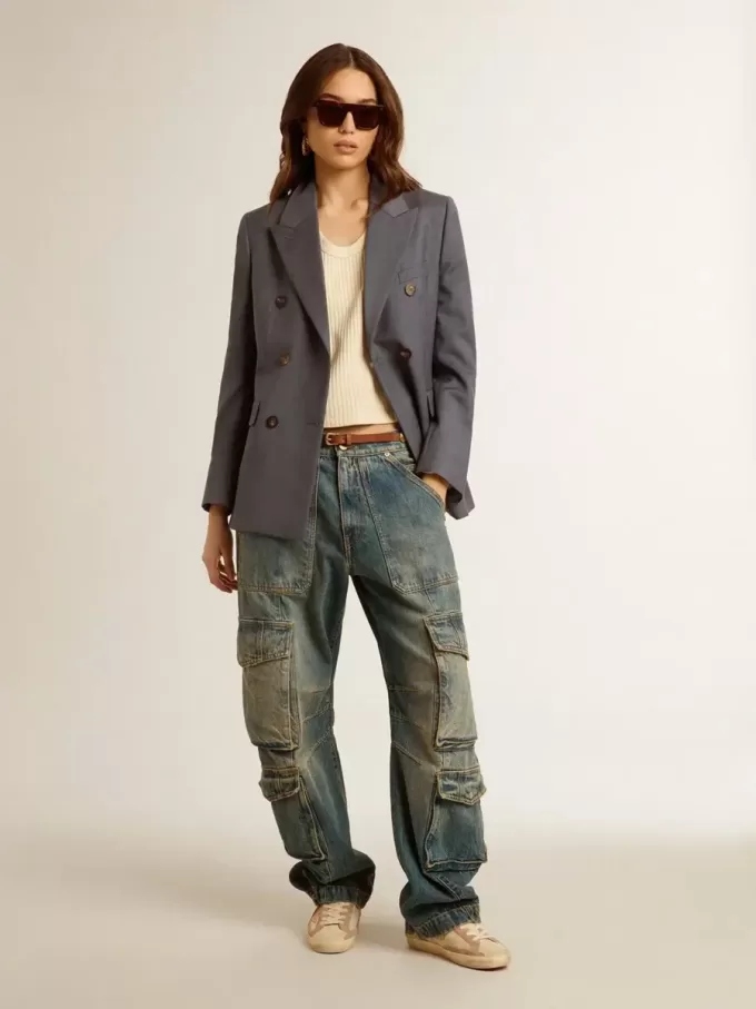 Super-Star für Damen aus hellrosa Wildleder mit Wildlederstern und platinfarbenem Fersenriemen Super-Star für Damen aus hellrosa Wildleder mit Wildlederstern und platinfarbenem Fersenriemen
