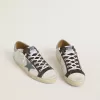 Super-Star LTD für Damen mit hellblauem Wildlederstern und hellblauem Canvas-Fersenlasche
