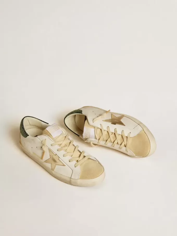 Super-Star LTD für Damen mit Lederstern und Fersenkappe mit Swarovski-Kristallen Super-Star LTD für Damen mit Lederstern und Fersenkappe mit Swarovski-Kristallen
