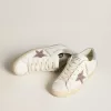 Super-Star LTD für Damen mit mehrfarbigem Glitzerstern und Fersenlasche aus Wildleder