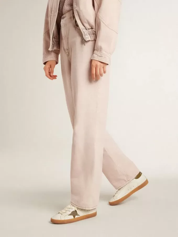 Super-Star LTD für Damen mit militärgrünem Nubuk-Stern und Fersenlasche Super-Star LTD für Damen mit militärgrünem Nubuk-Stern und Fersenlasche
