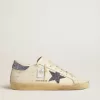 Super-Star LTD für Damen mit Wildlederstern und Fersenlasche mit Swarovski-Kristallen