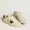 Super-Star LTD für Damen mit Wildlederstern und Fersenlasche mit Swarovski-Kristallen