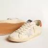 Super-Star LTD mit silbernem Lederstern und Fersenlasche aus Leder mit Krokodilprägung Super-Star LTD mit silbernem Lederstern und Fersenlasche aus Leder mit Krokodilprägung