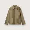 Unisex-Steppjacke in Khaki-Tönen