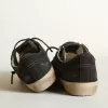 V-Star Sneakers aus mitternachtsblauem Denim mit schwarzem Lederstern und Zehenkappe