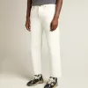 Weiße Jeanshose für Herren