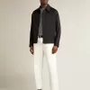 Weiße Jeanshose für Herren