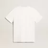 Weißes Herren-T-Shirt mit Distressed-Effekt