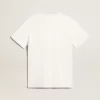Weißes Herren-T-Shirt mit Distressed-Effekt