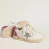 Young Ball Star mit silbernem Glitzerstern und rosa Glitzer-Fersenlasche
