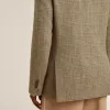Zweireihiger Herrenblazer aus Shetlandwolle