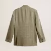 Zweireihiger Herrenblazer aus Shetlandwolle
